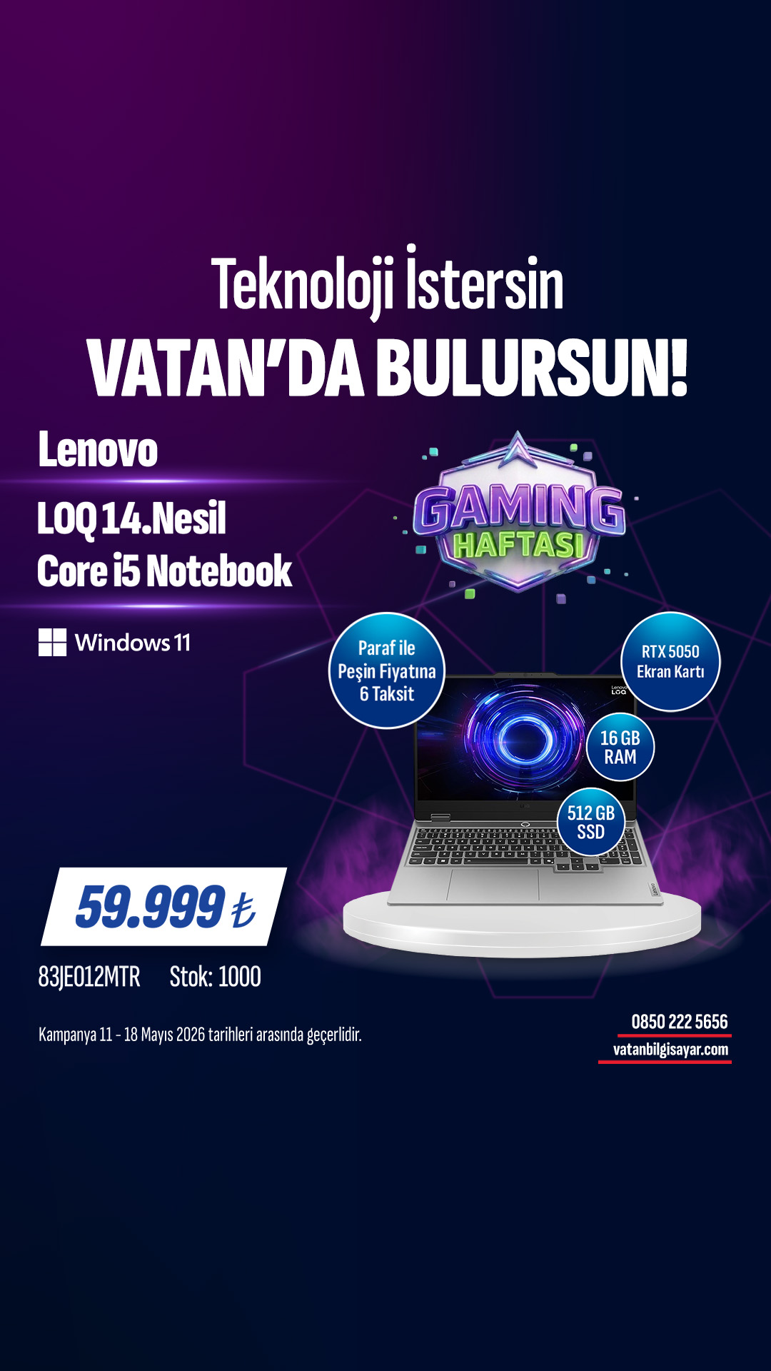 Vatan Bilgisayar Facebook ad