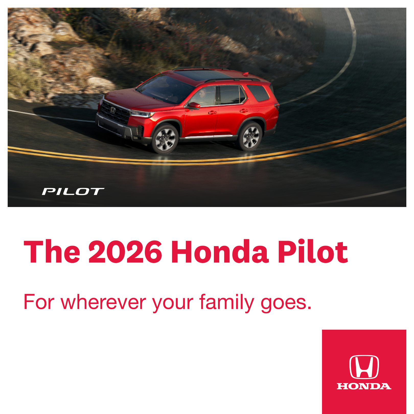Honda Canada Facebook ad
