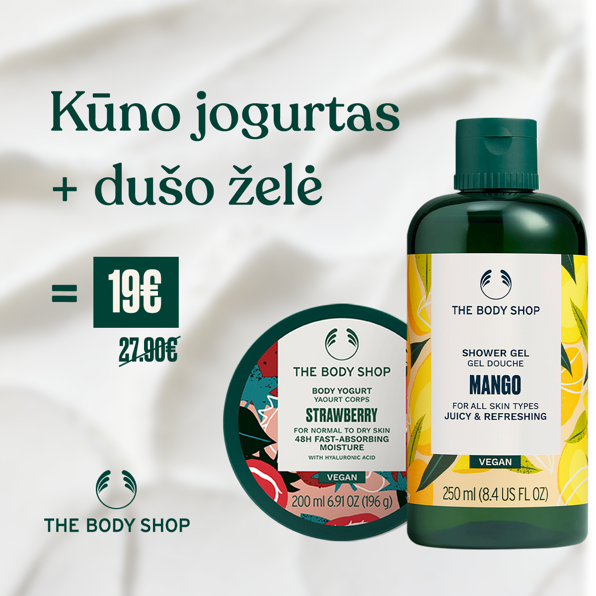 The Body Shop Facebook ad