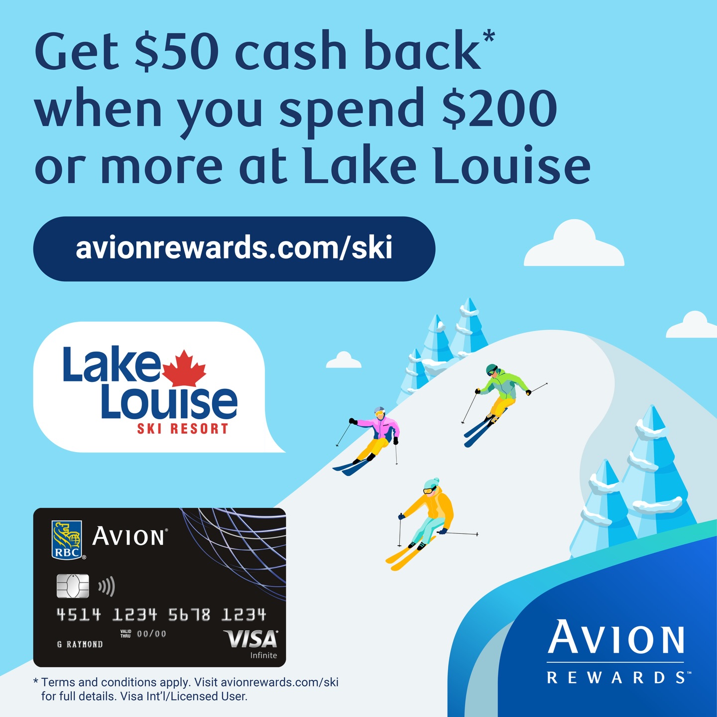 The Lake Louise Ski Resort & Summer Gondola Facebook ad