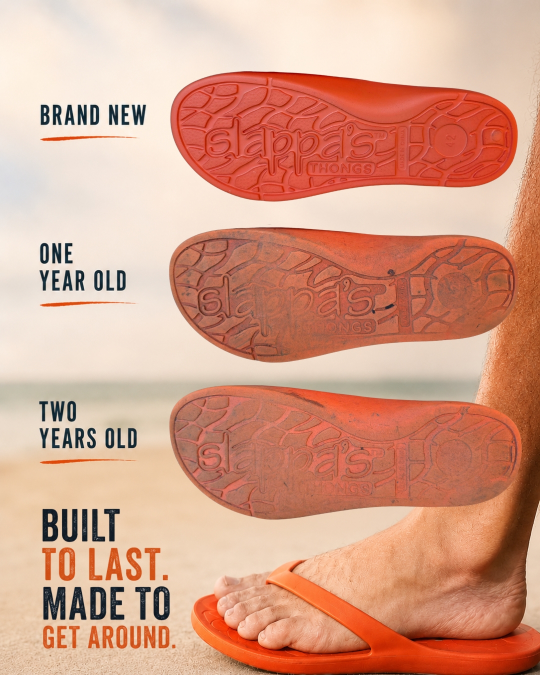 Slappa's Thongs Facebook ad