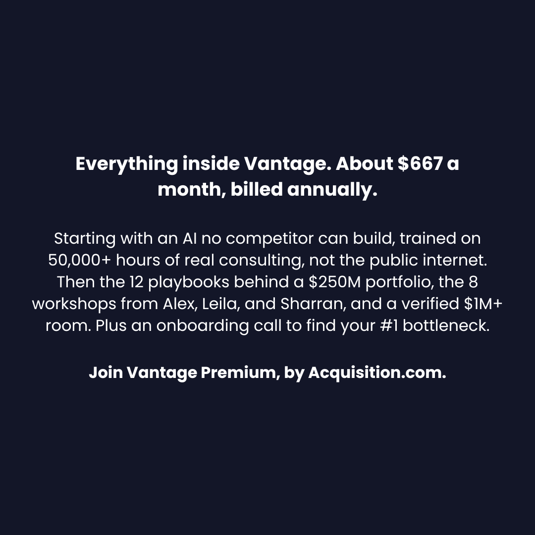 Alex Hormozi Facebook ad
