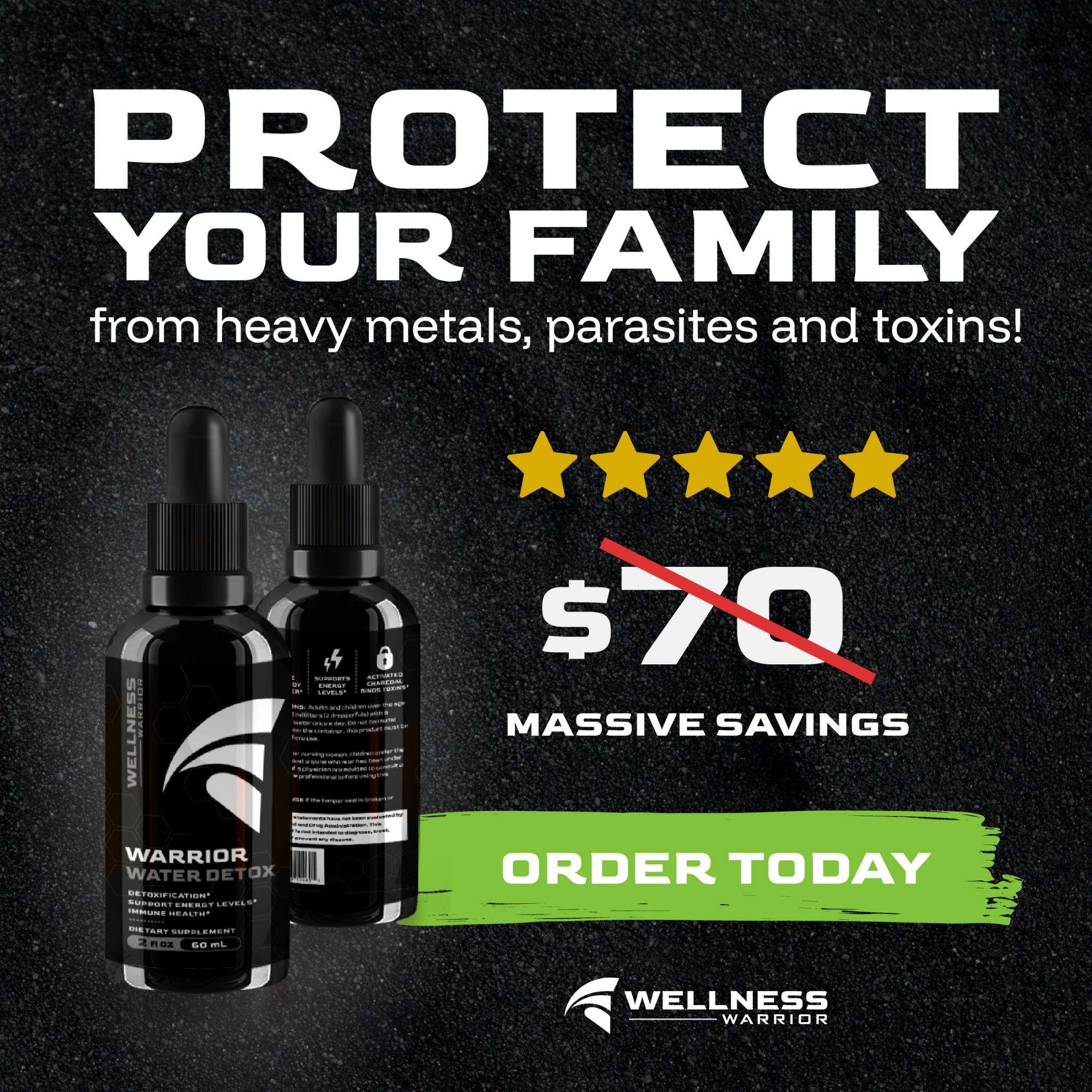 Wellness Warrior Facebook ad