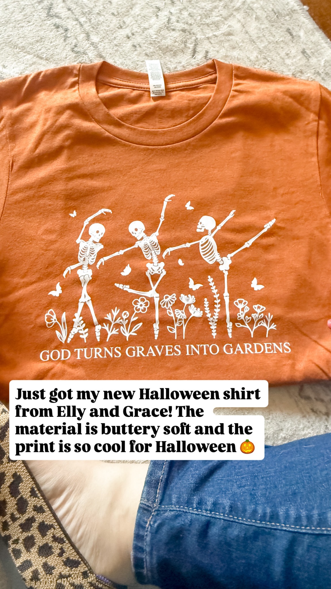 EllyandGrace Facebook ad: Christian Halloween Shirts Sizes XS - 4XL