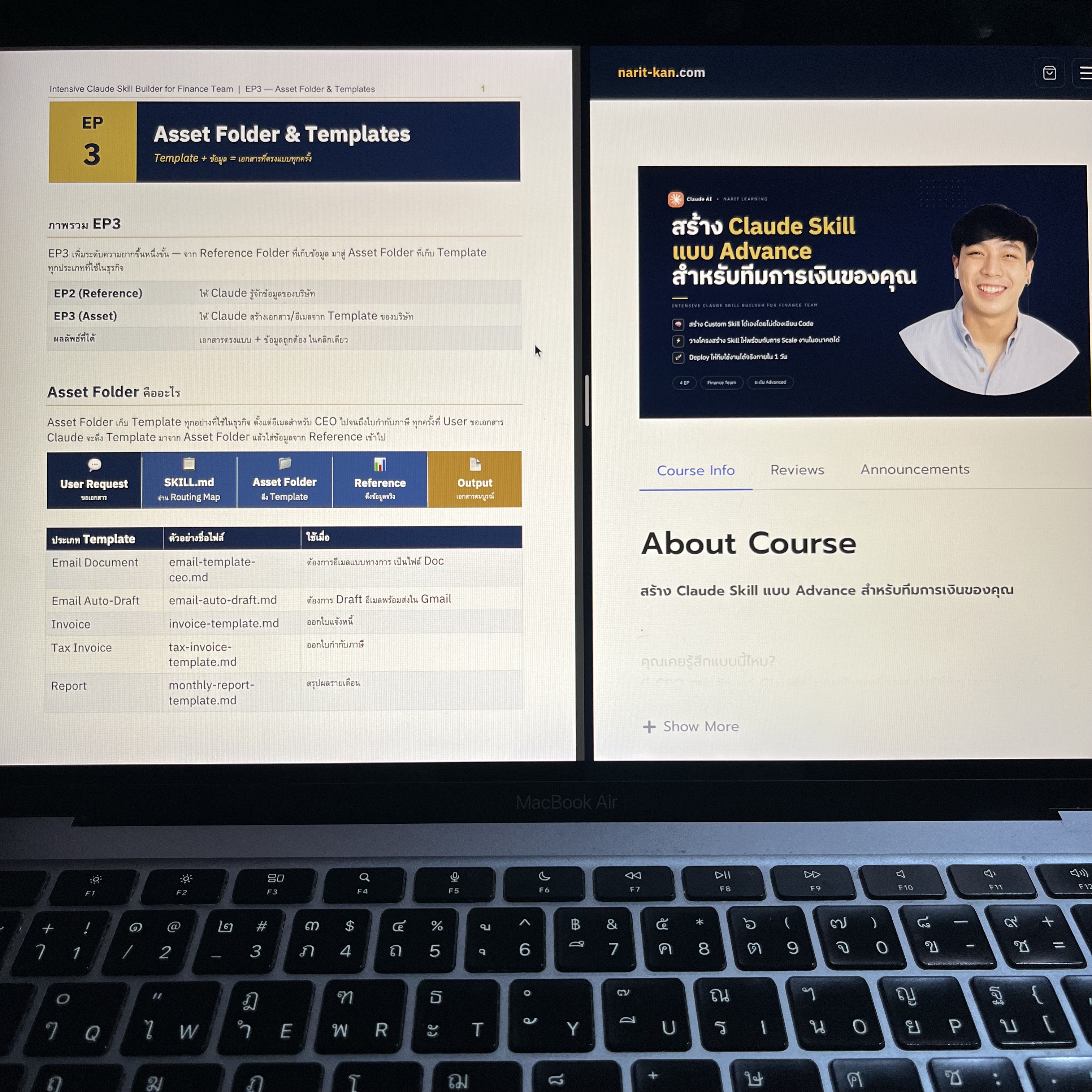 Narit Learning Facebook ad