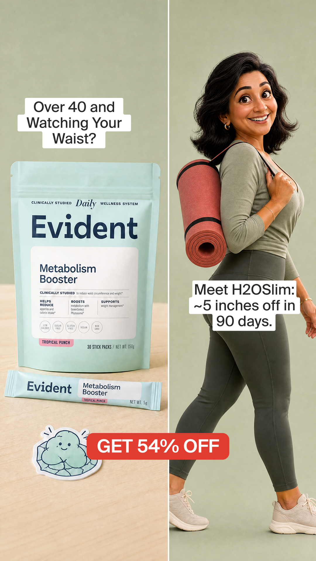 Evident Wellness Facebook ad