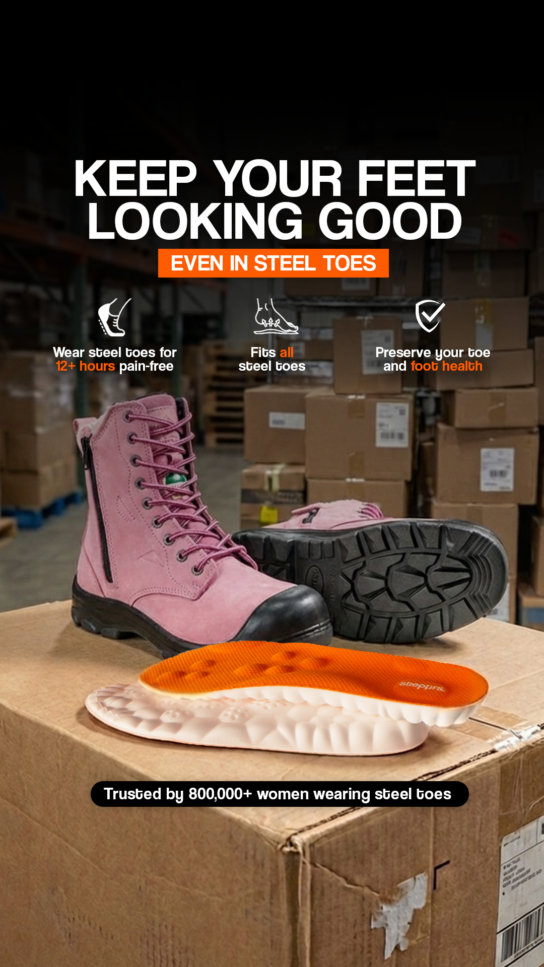 Stepprs Facebook ad