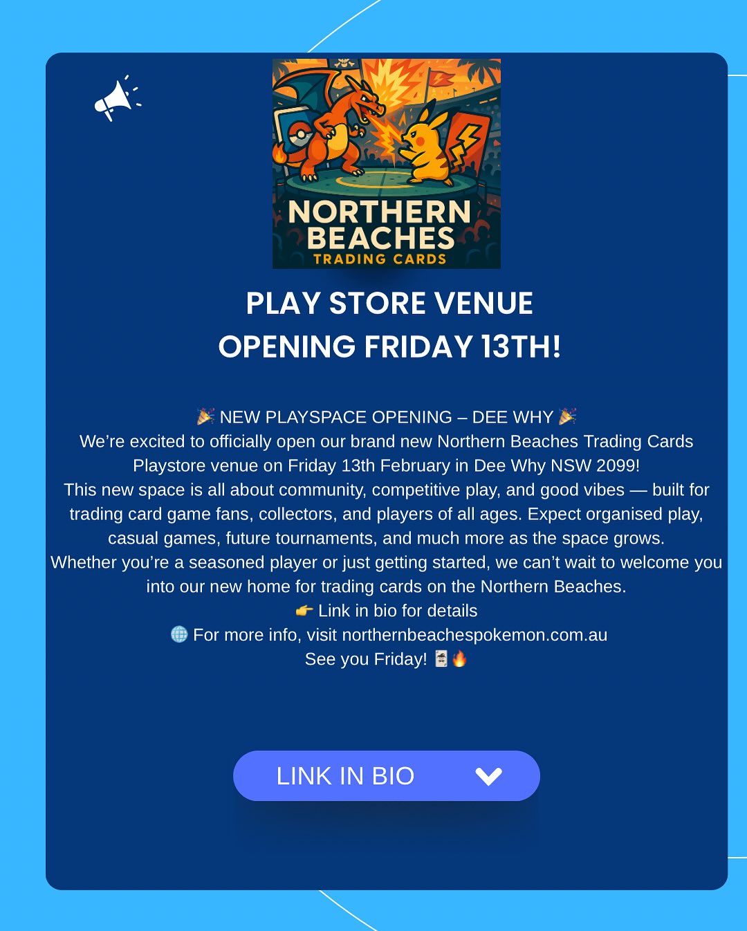 Northern Beaches Trading Cards Facebook ad