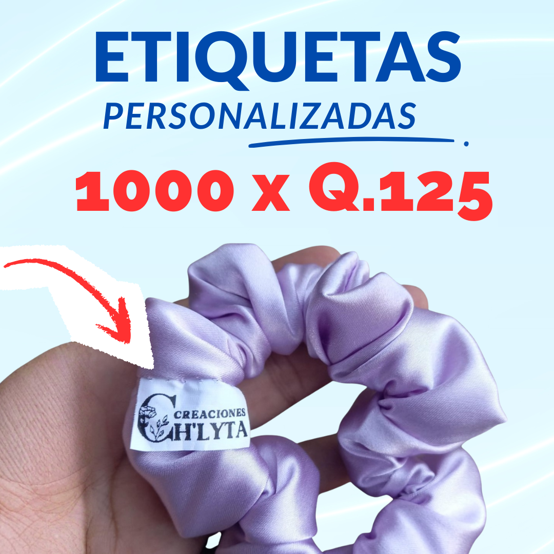 NOKTA Distribuidora Textil Facebook ad: 1000 etiquetas x Q.125