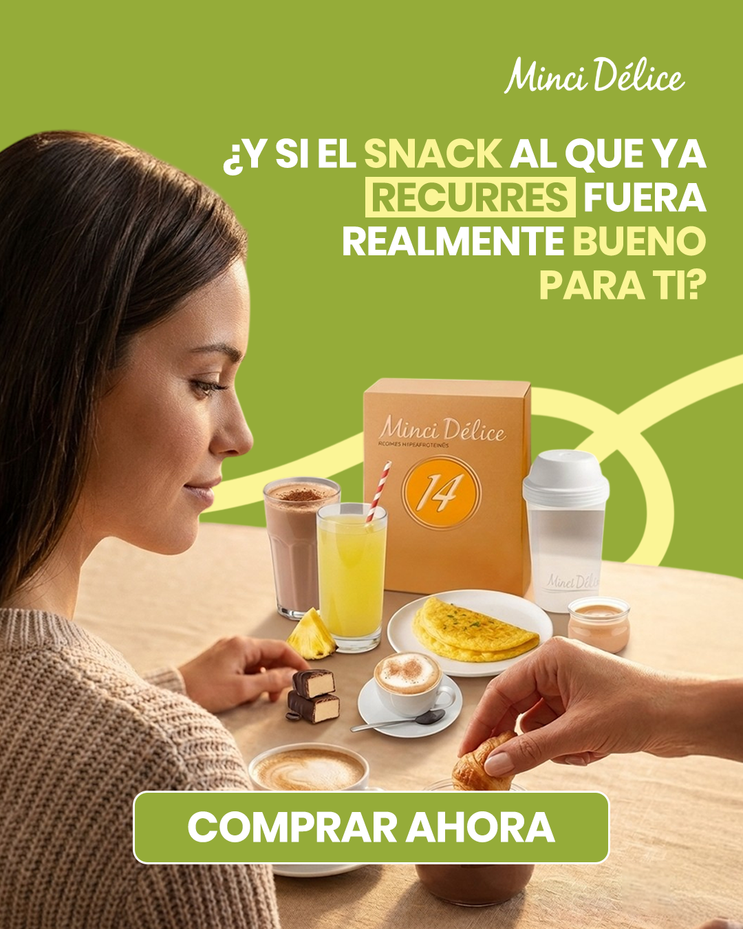 Mincidélice España Facebook ad