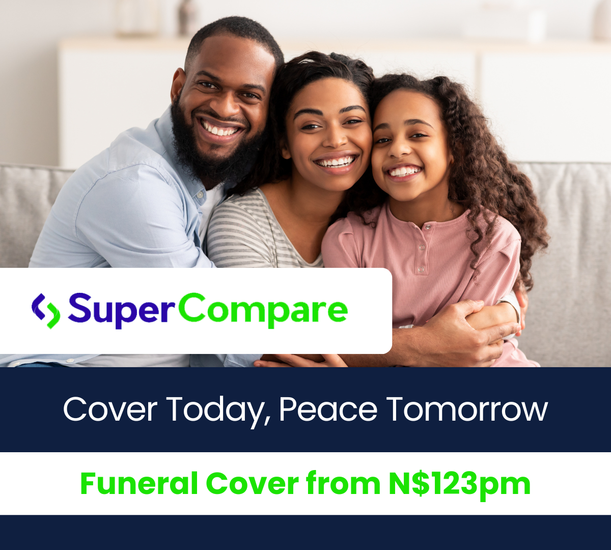 Supercompare Namibia Facebook ad