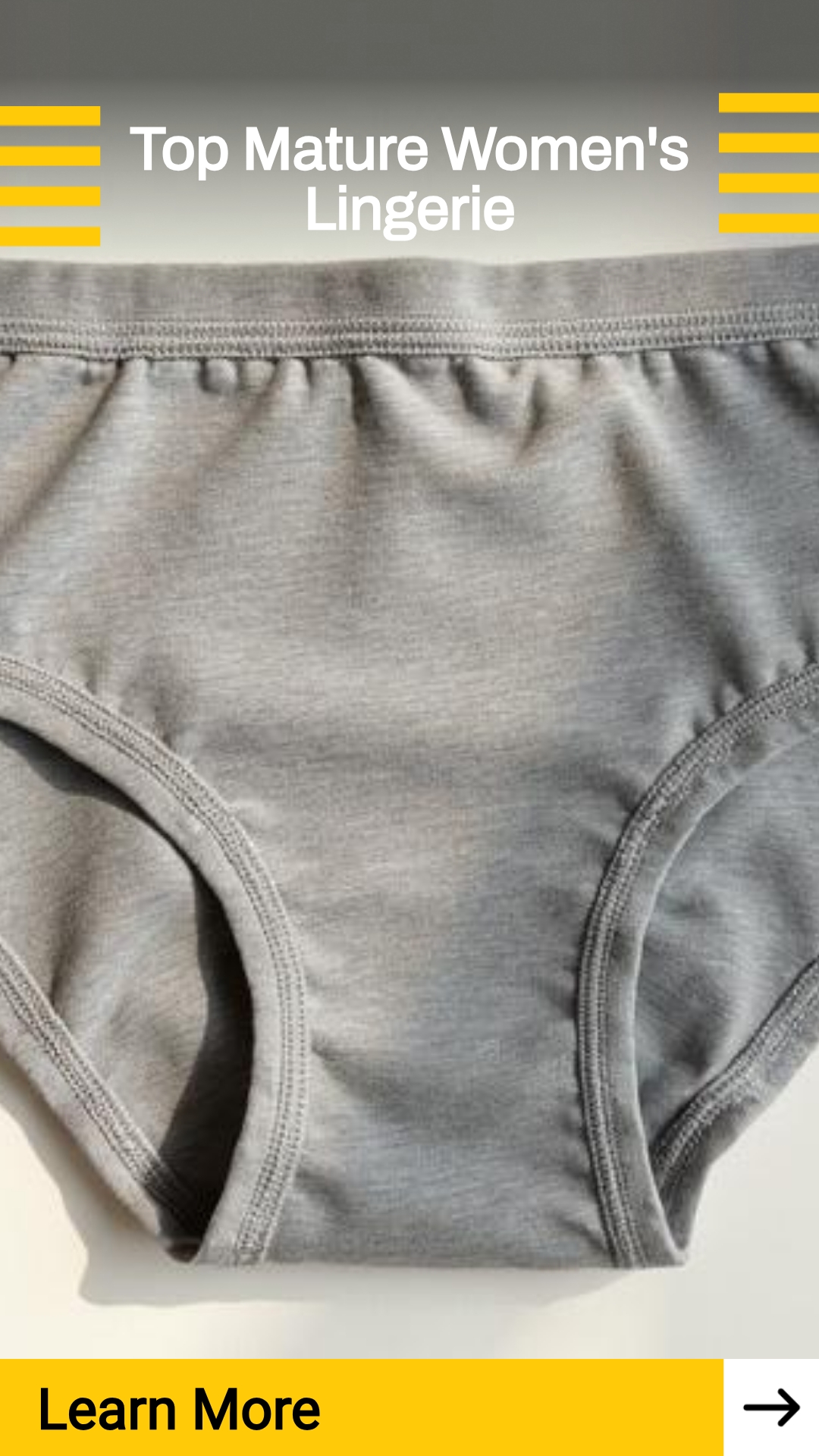TrendingResults Reach Facebook ad: Top Mature Women's Lingerie!