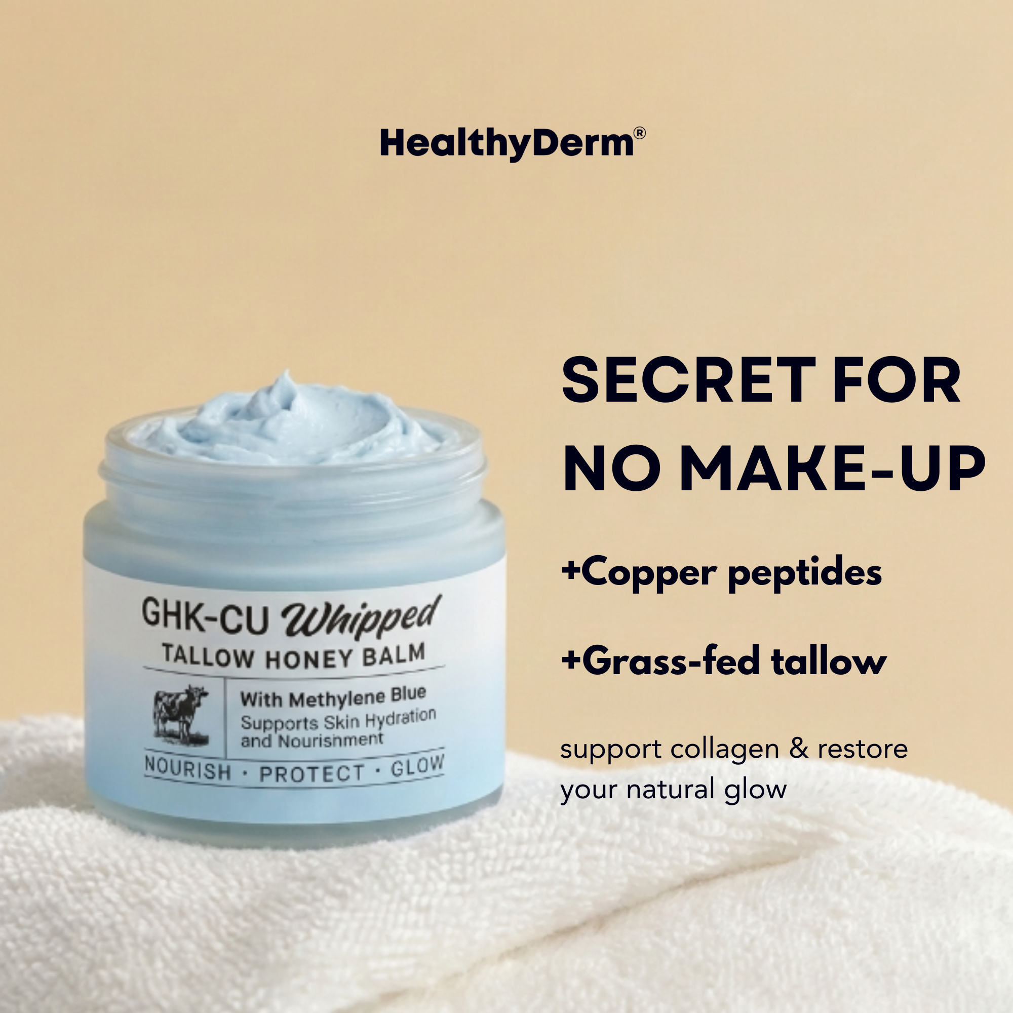 HealthyDerm Skincare Facebook ad