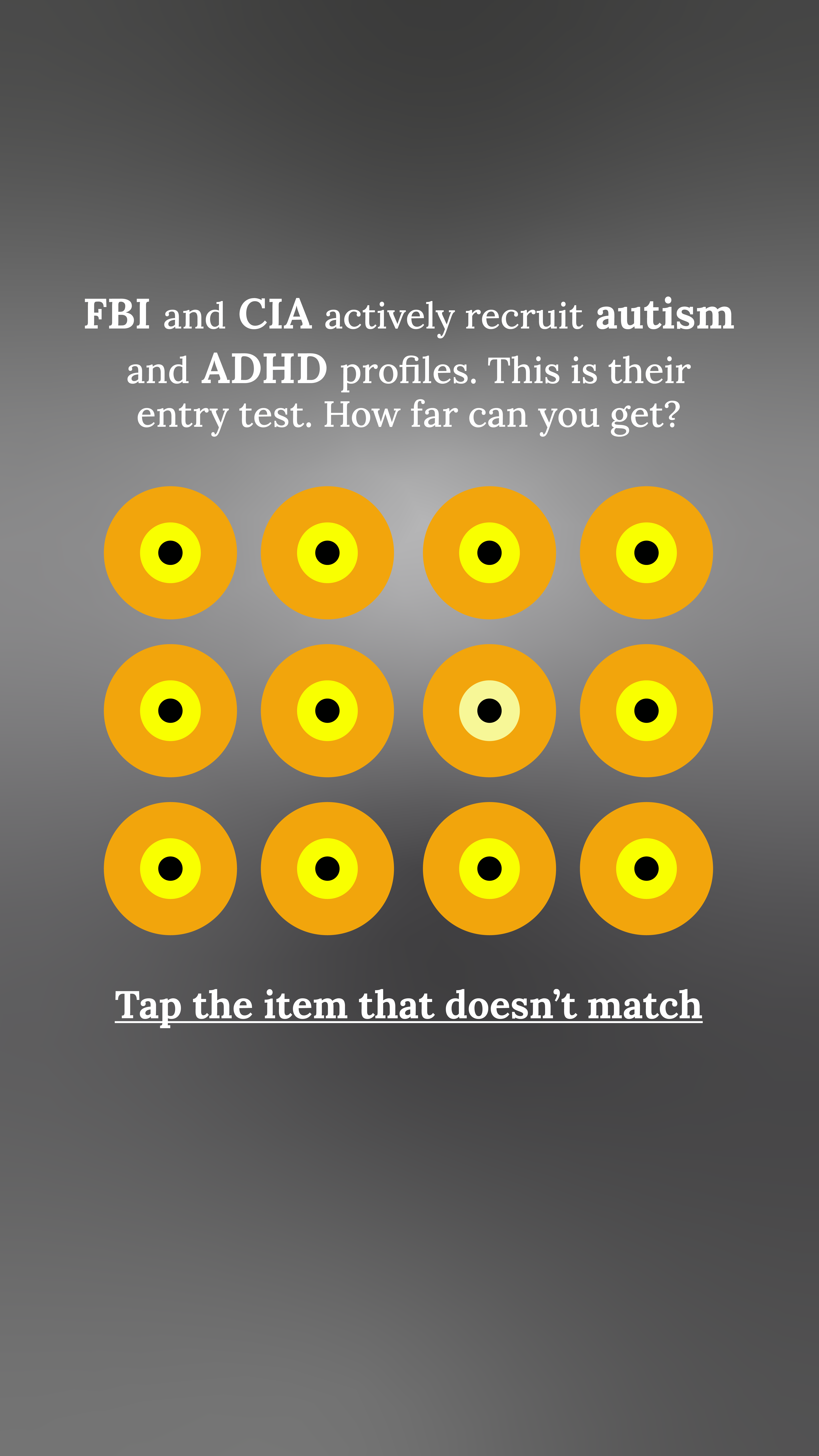 Brain Health Check Facebook ad