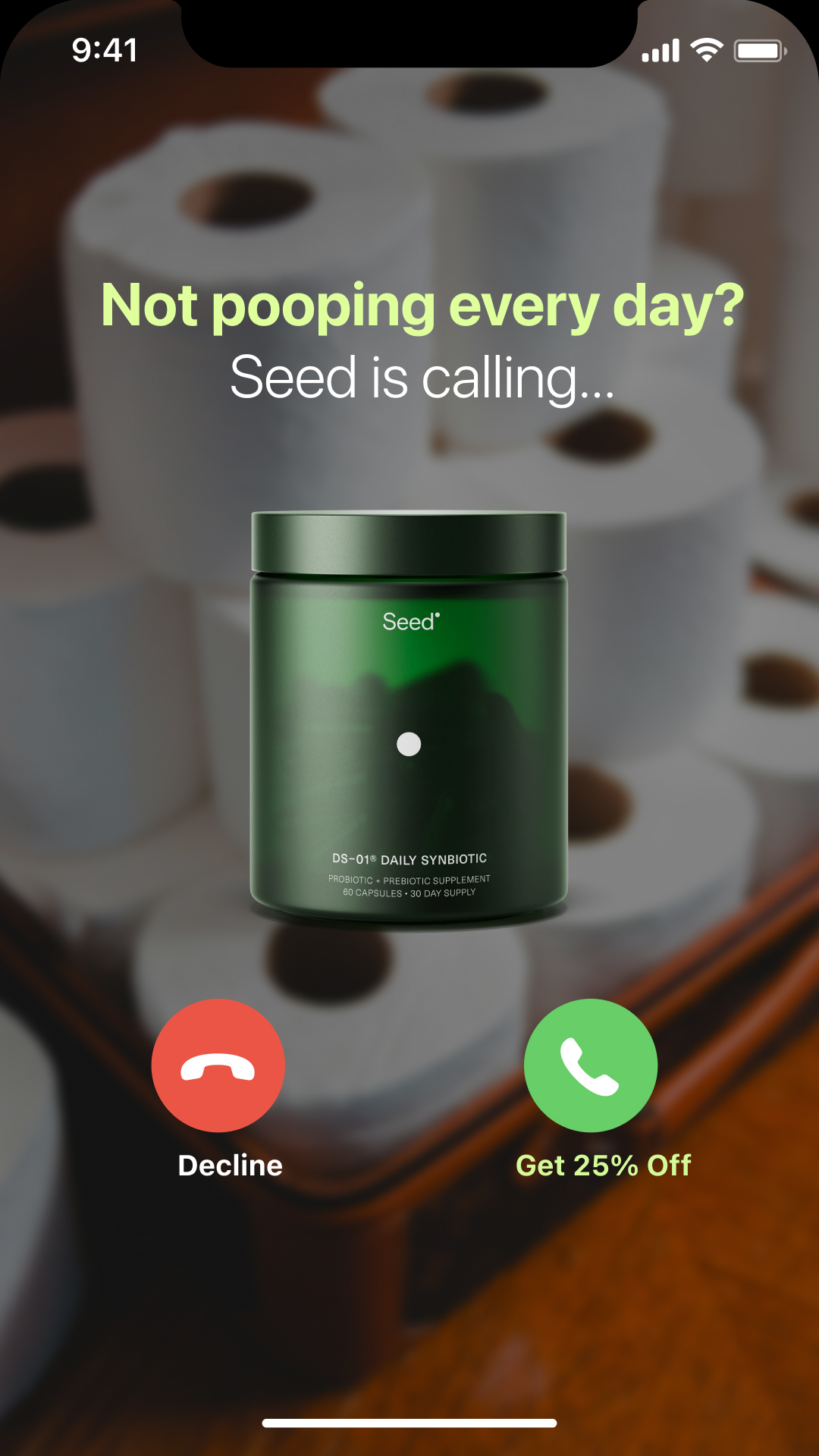 Seed Facebook ad