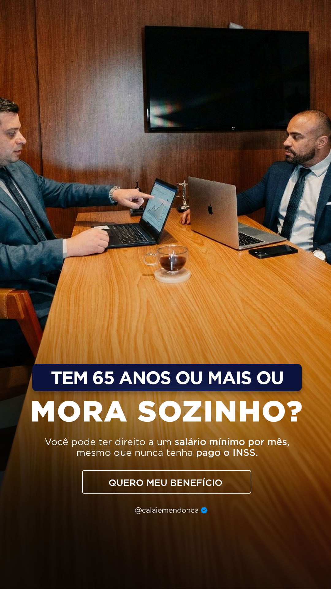 Calai e Mendonça advocacia Facebook ad from Mar 4, 2026