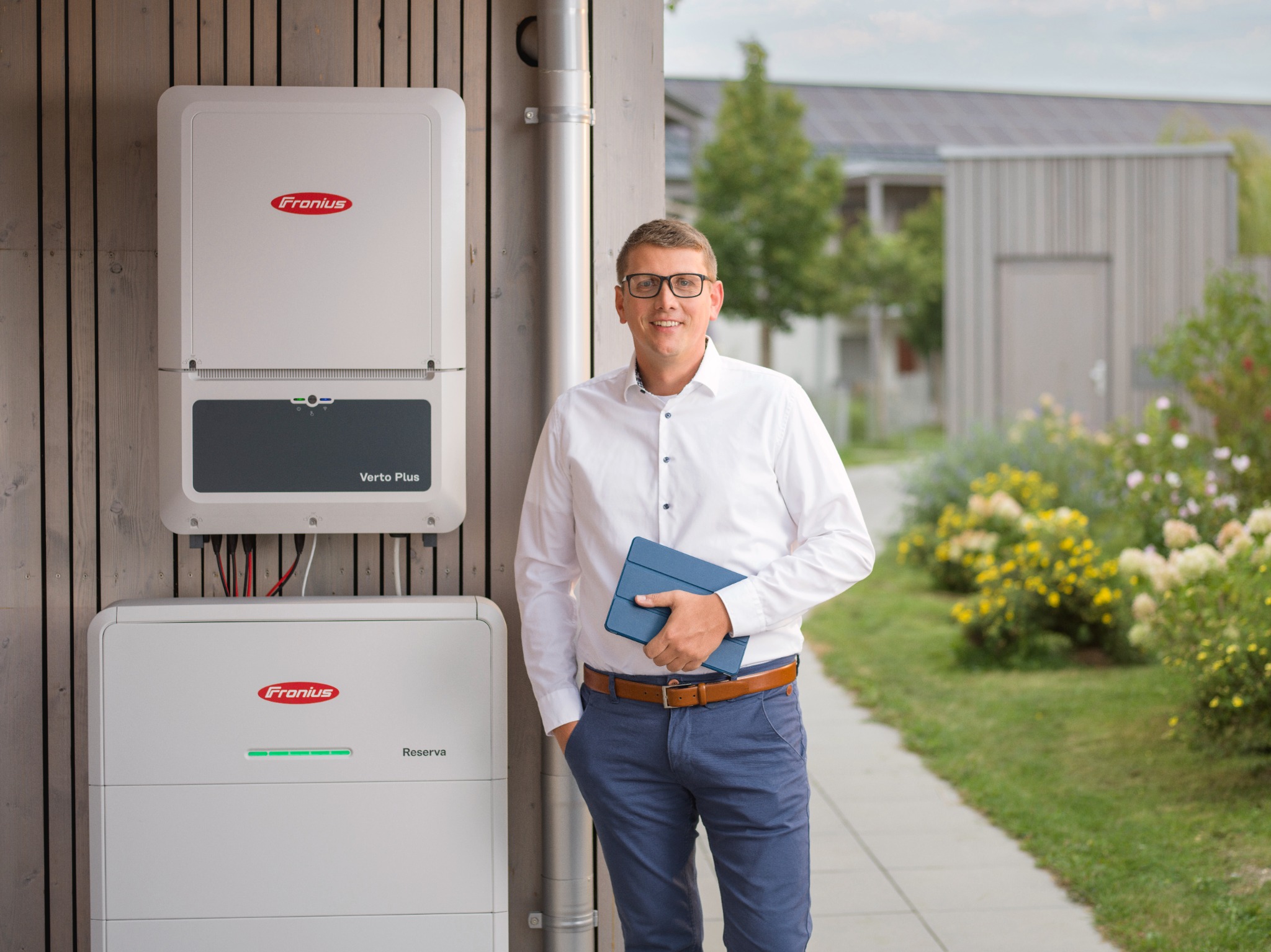 Fronius Australia Facebook ad: Fronius Verto Plus, Maximum flexibility. Highest security.