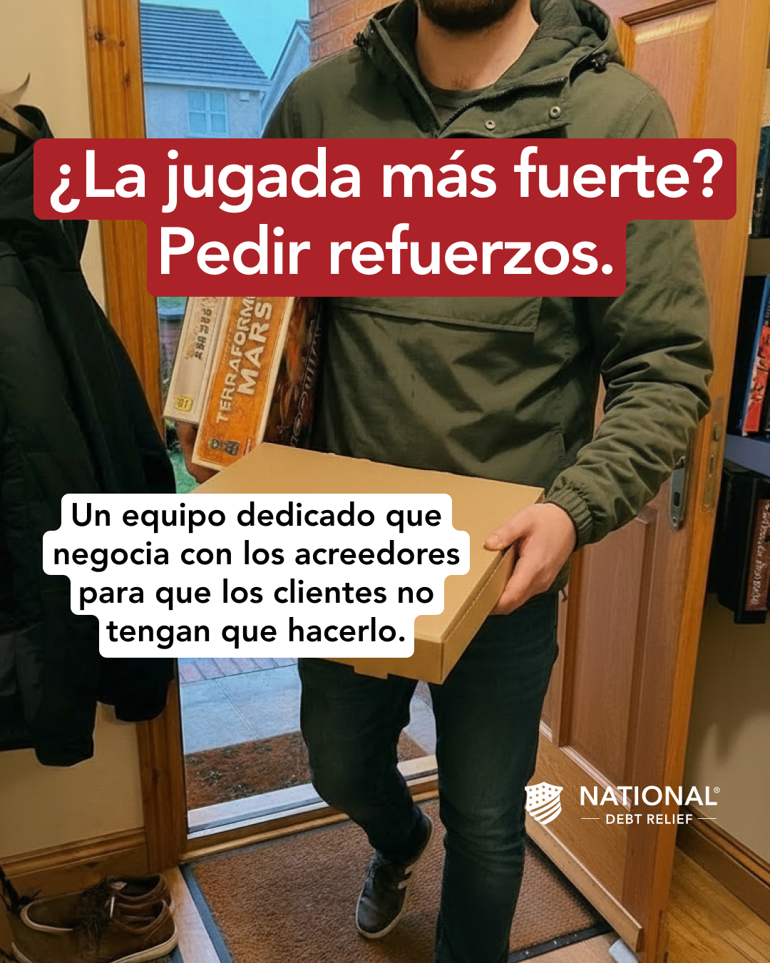 National Debt Relief Facebook ad