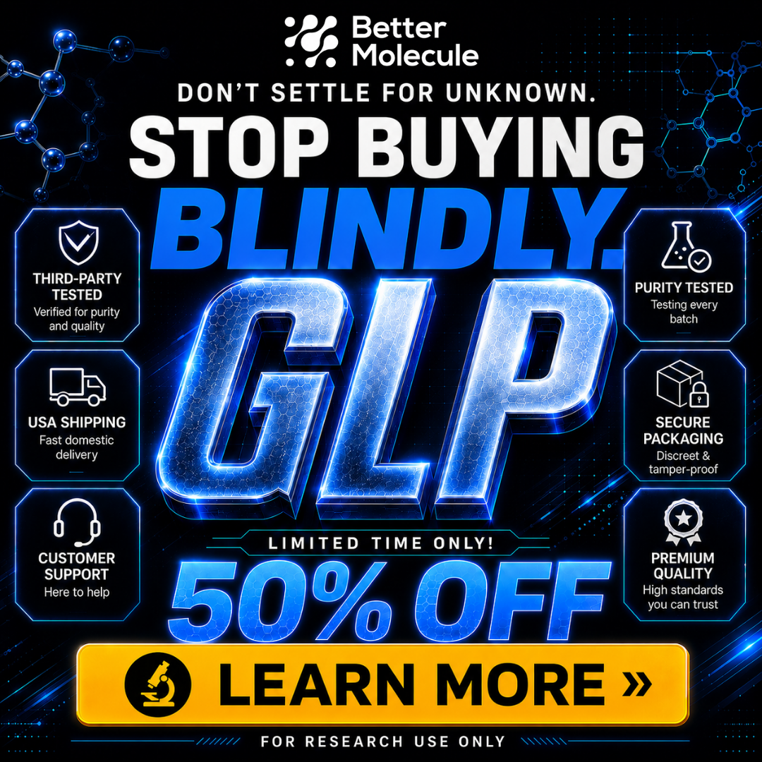 Research Compounds Facebook ad: Use Code TF50