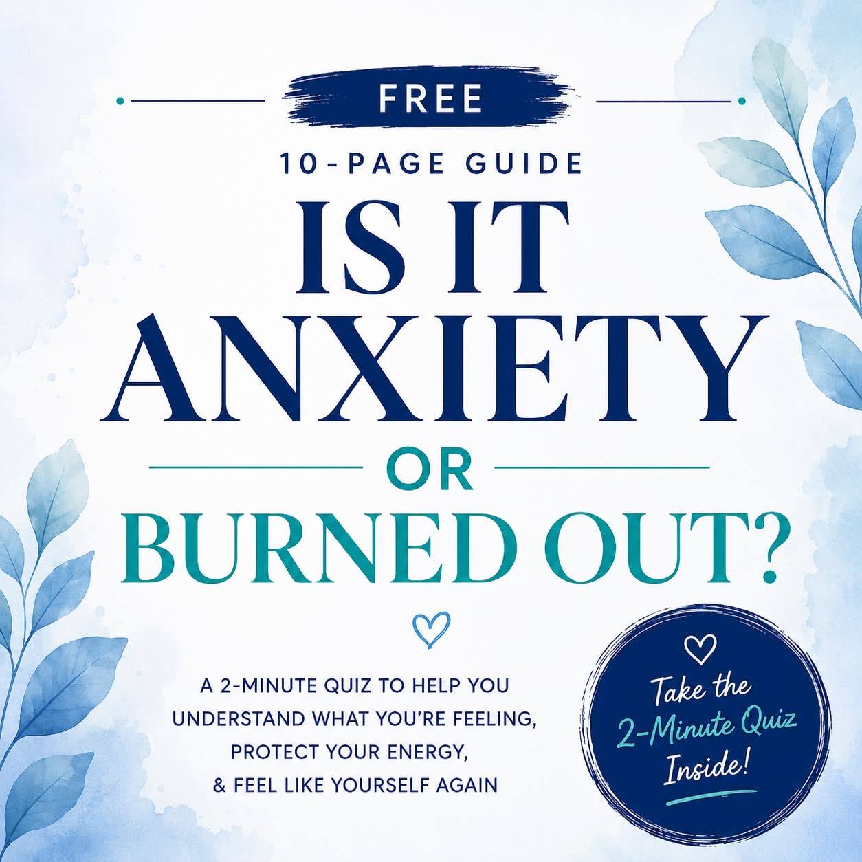 Blue Oak Counseling Services Facebook ad: Online Therapy in California | Anxiety, Depression and…