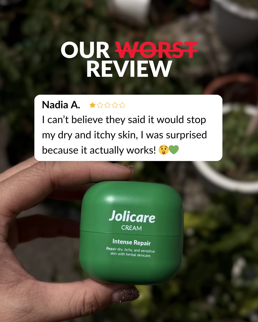 Jolicare Facebook ad