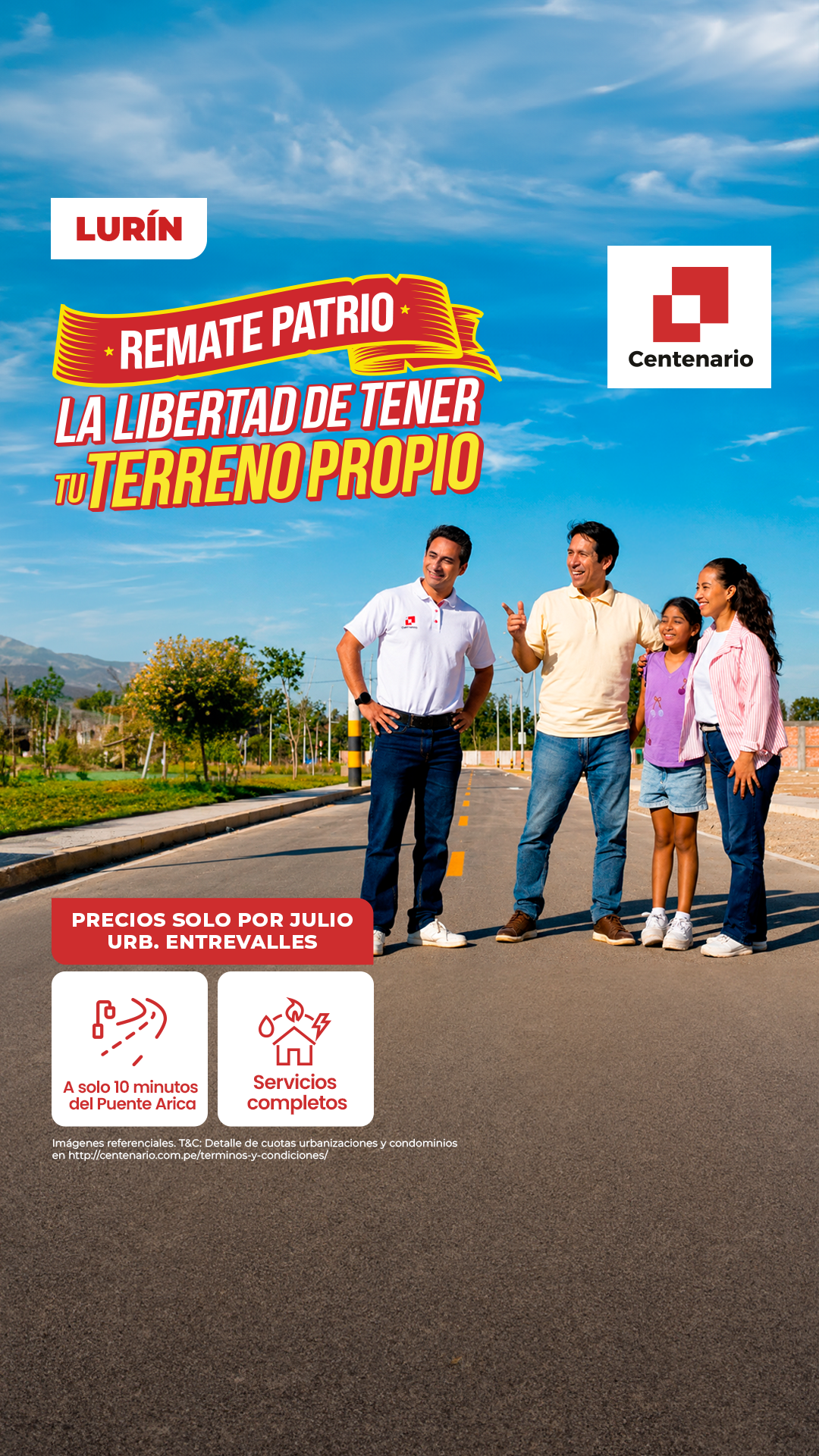 Centenario Urbanizaciones Facebook ad