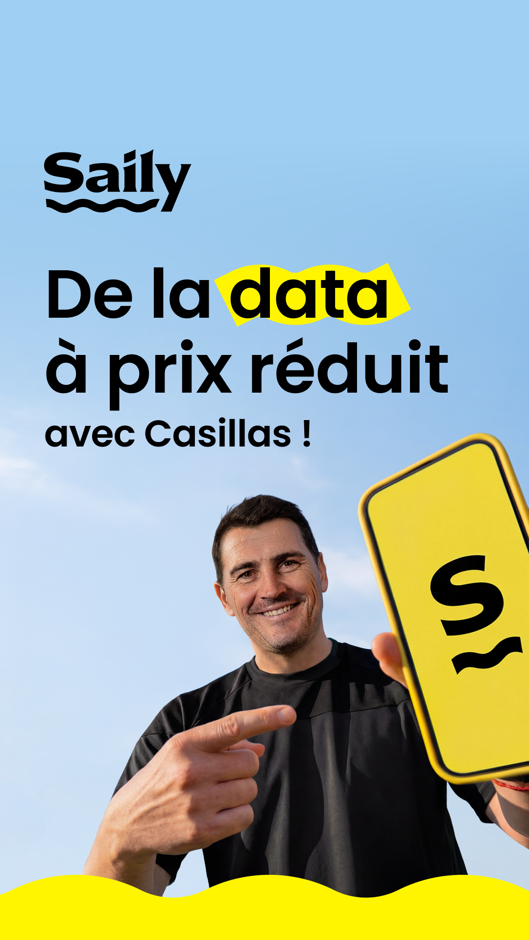 Saily Facebook ad
