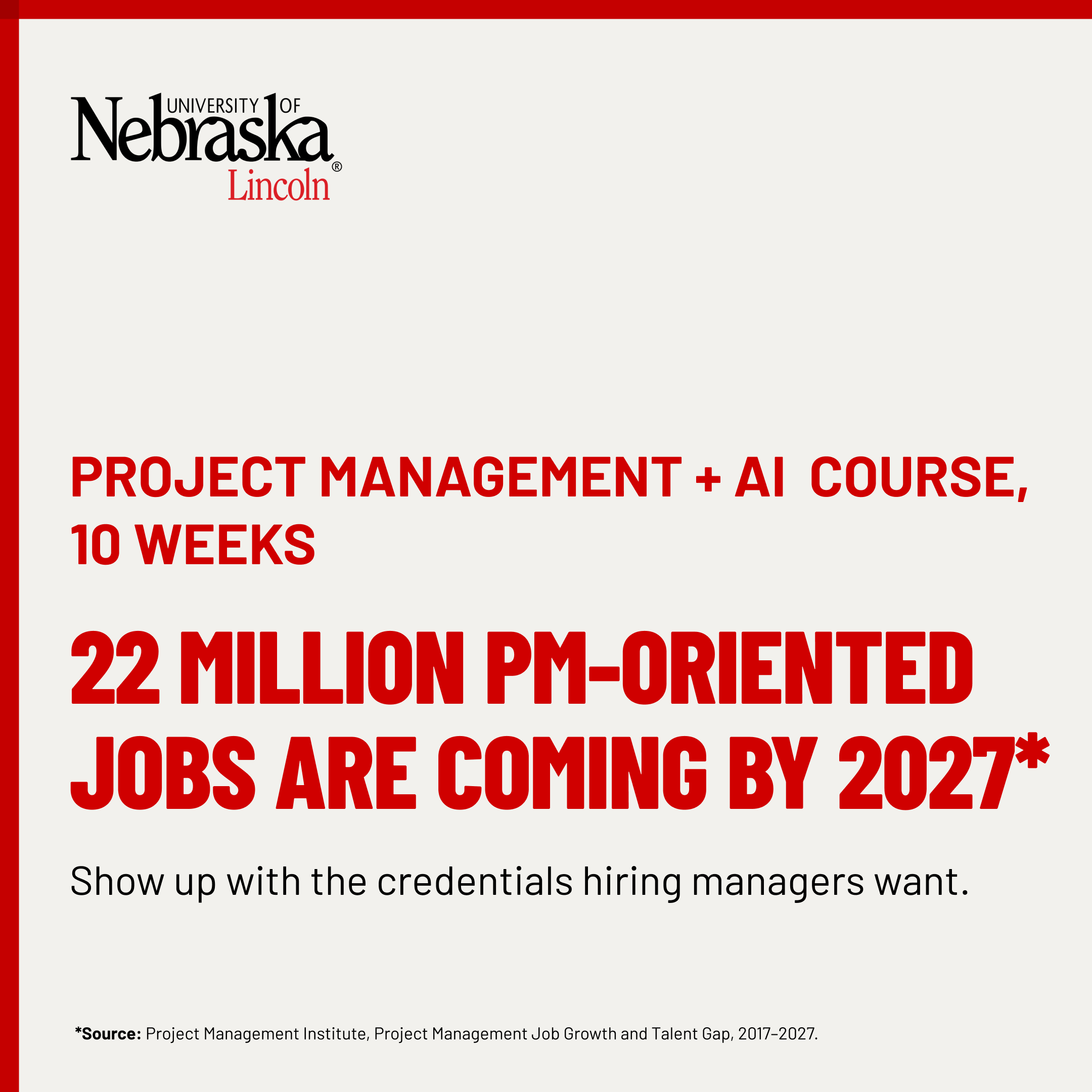 University of Nebraska-Lincoln Facebook ad