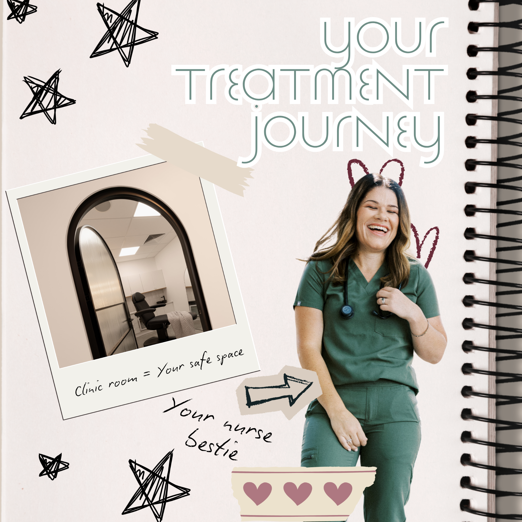 Future Face Clinics Facebook ad: Great skin doesn’t happen by chance, it happens…