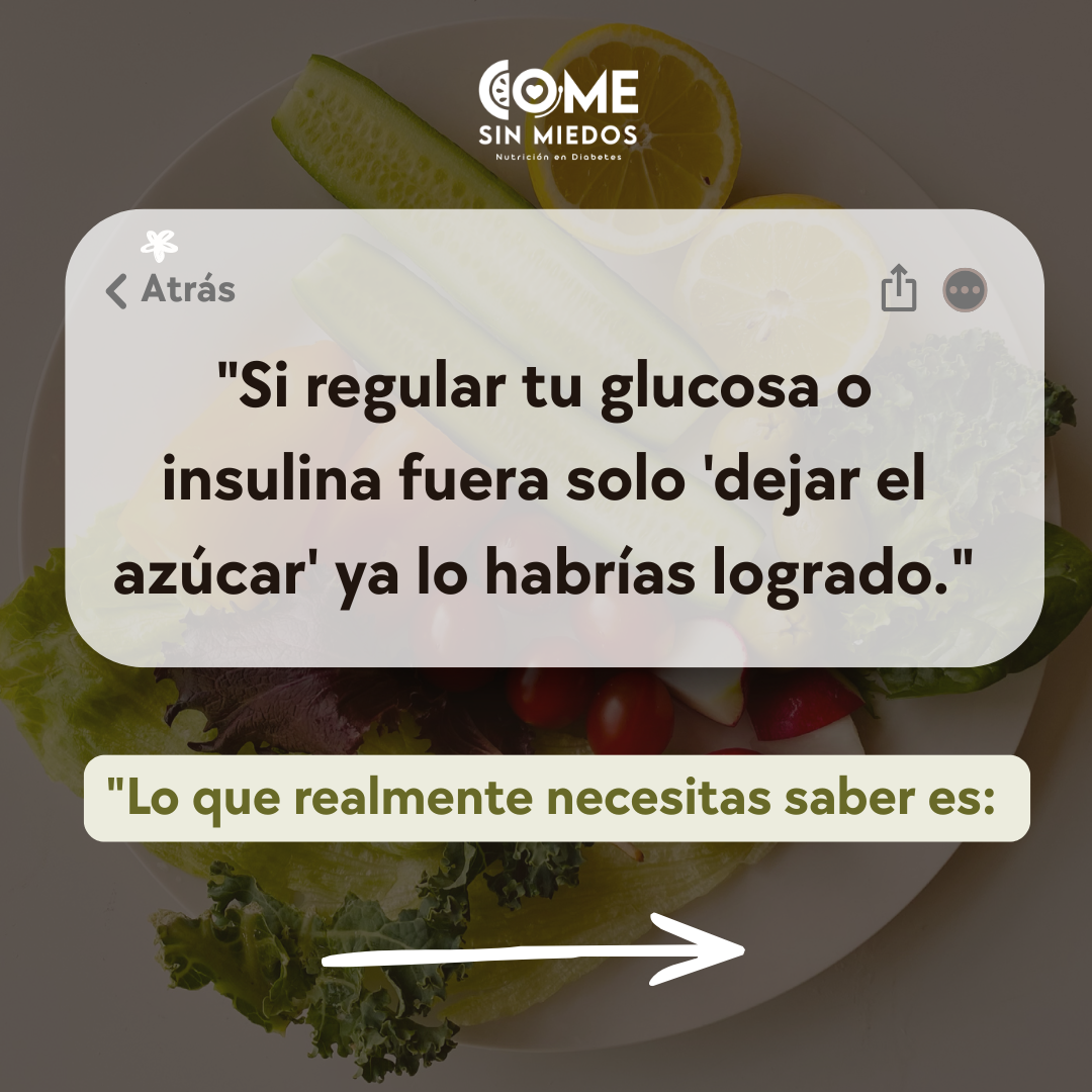 Nutrióloga Naty Torralva Diabetes y SOP Facebook ad: Todos te dicen que debes eliminar los azúcares…