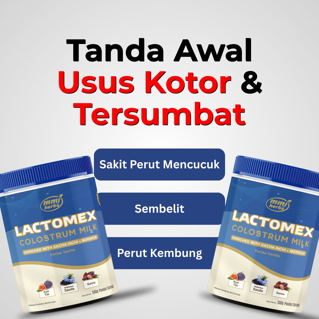 Ikhtiar Sihat Macam Dulu Facebook ad: Jangan Abaikan Tanda Awal Usus Lemah