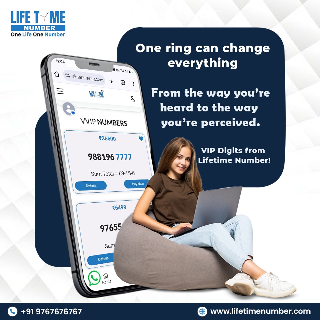 Lifetime Number Facebook ad