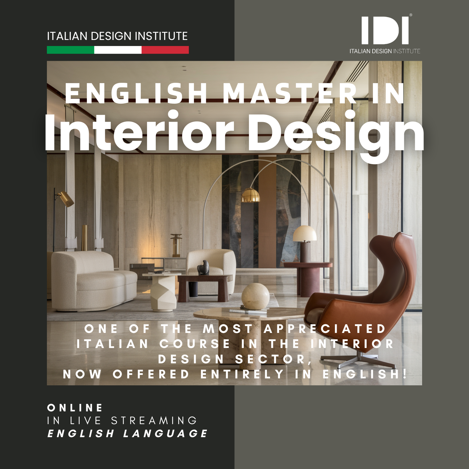 Italian Design Institute Facebook ad