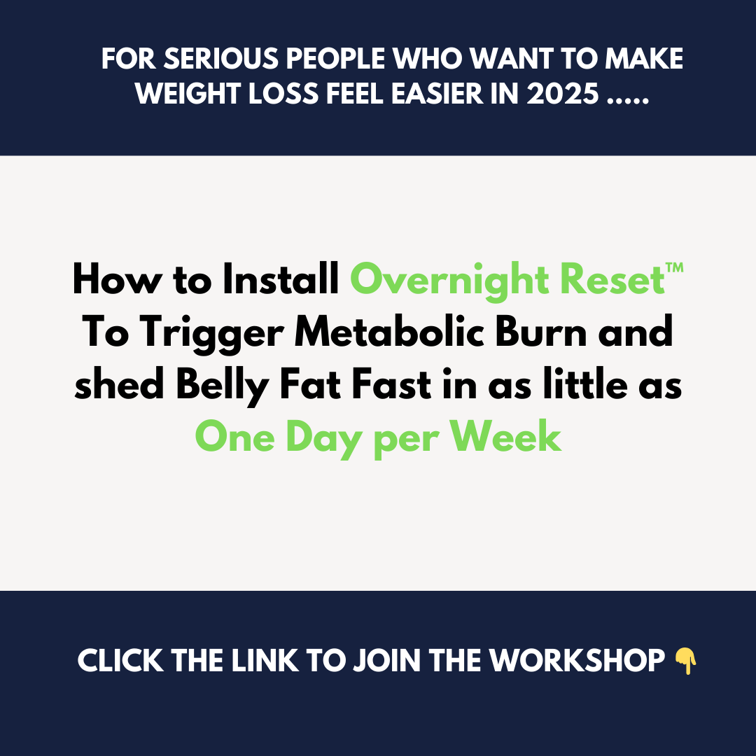 Michael Lai - 1 Day Diet Plan Facebook ad: The One Day/Week Overnight Reset