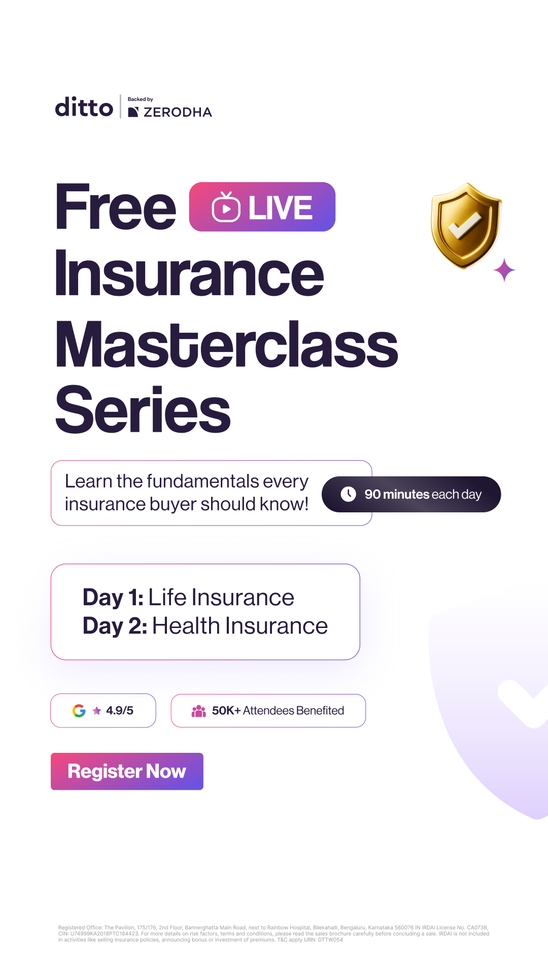 Ditto Insurance Facebook ad