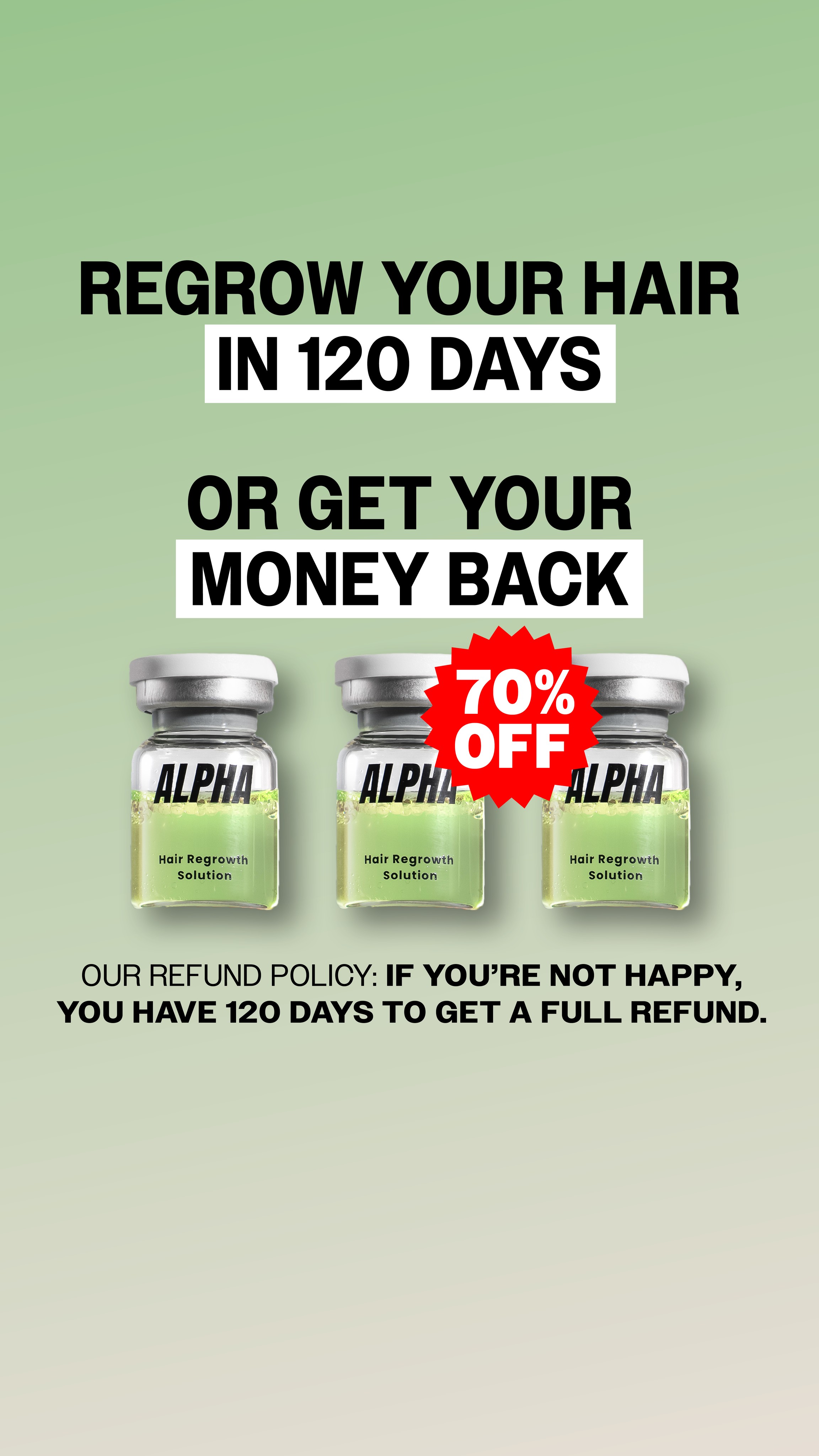 AlphaInfuse Facebook ad