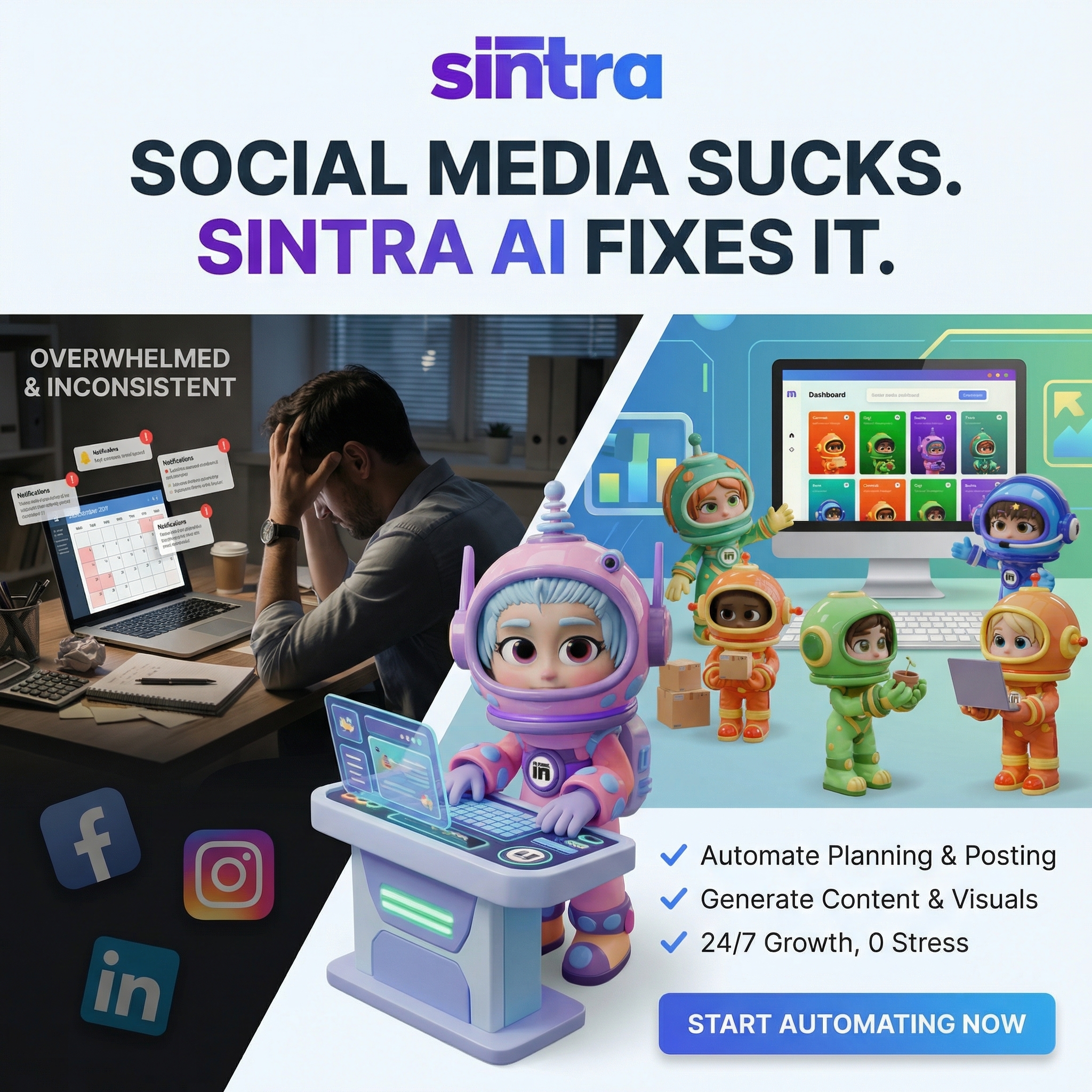 sintra.ai Facebook ad