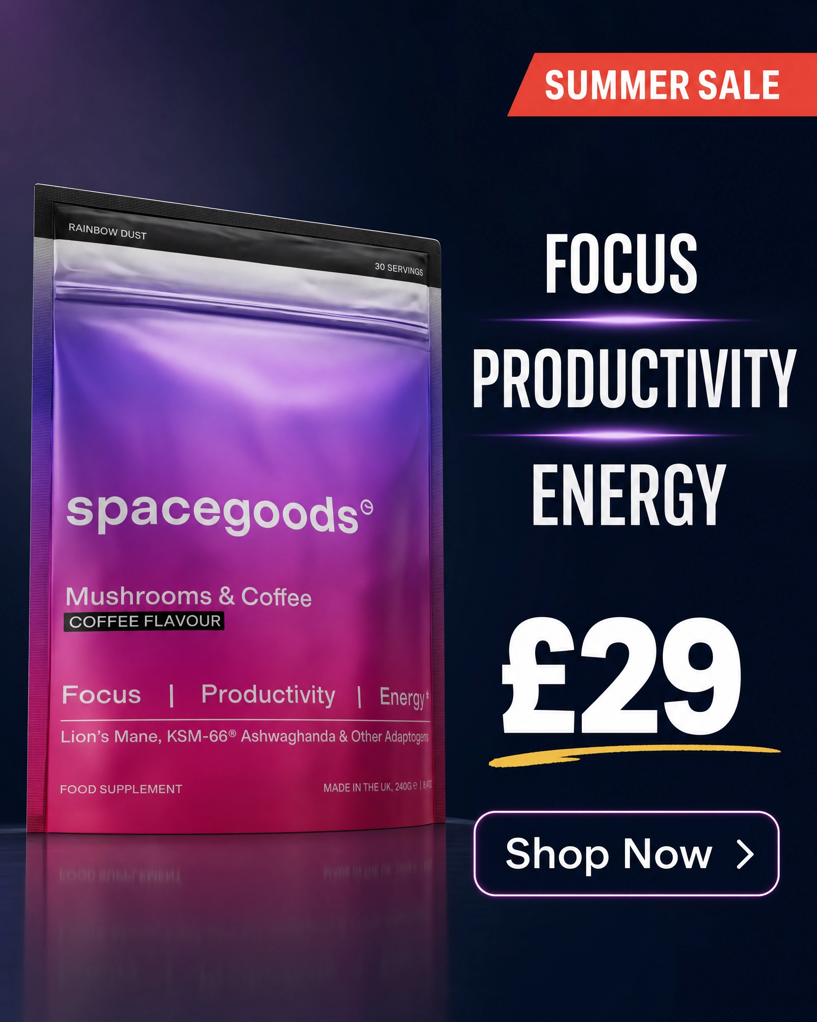 Spacegoods Facebook ad