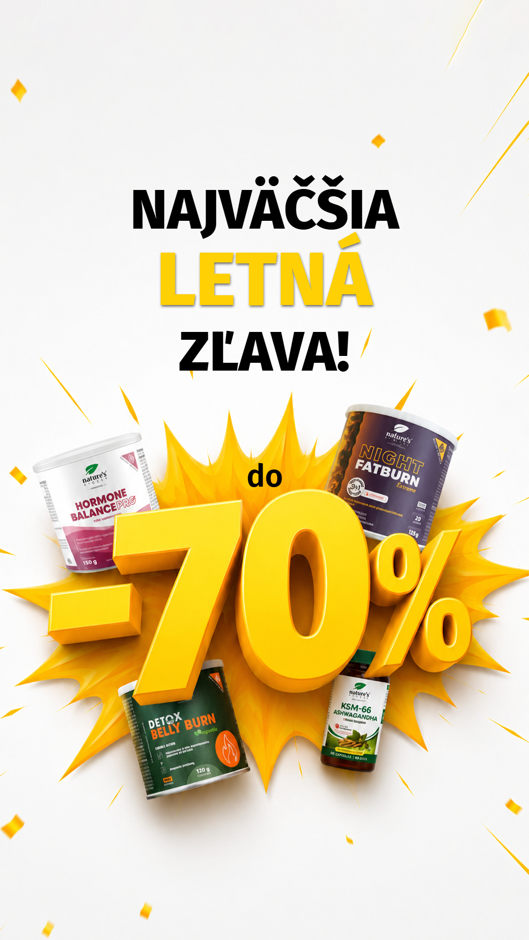 Nature's Finest Slovensko Facebook ad