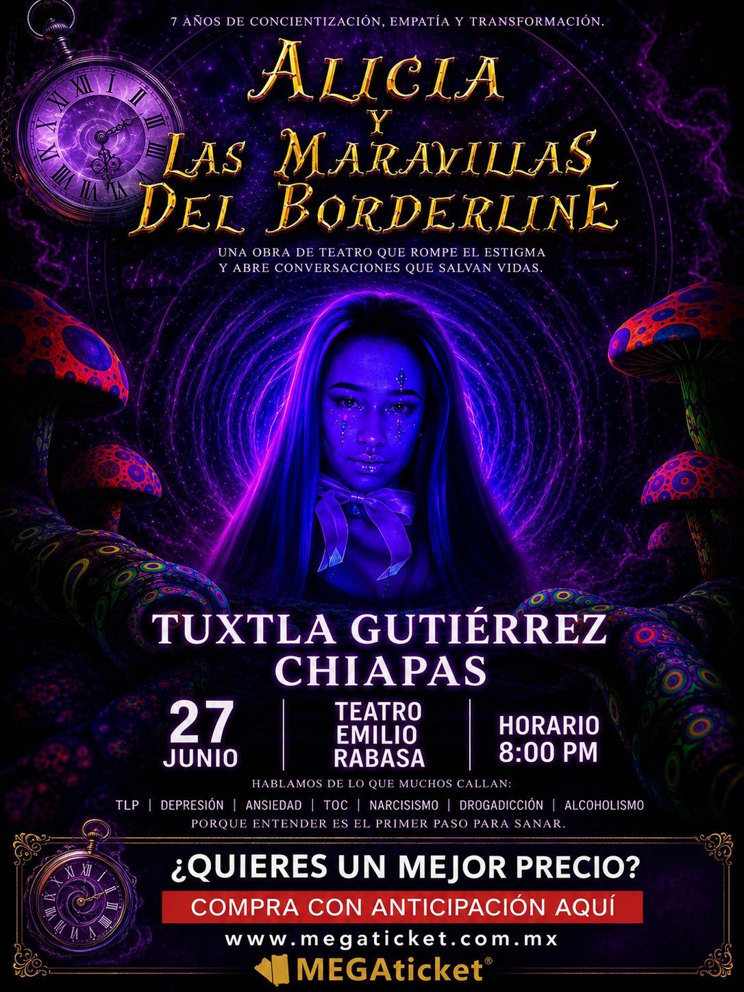 Alicia Y Las Maravillas Del Borderline Facebook ad