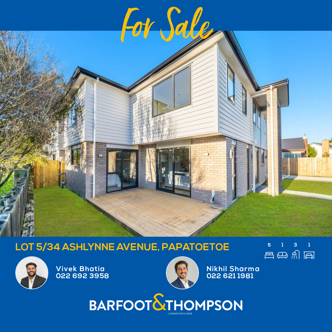 Barfoot & Thompson Mangere Facebook ad from Aug 11, 2026
