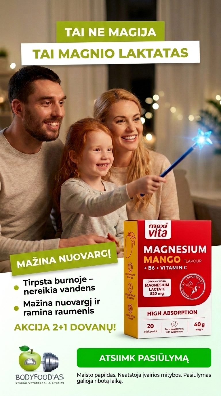 Sveikatos produktai ir sporto papildai Facebook ad: 2+1 DOVANŲ! Tirpsta burnoje
