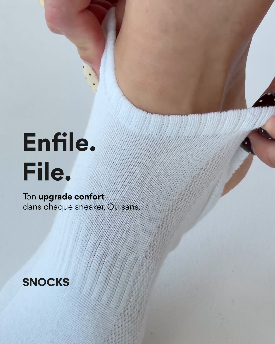 Snocks Facebook ad