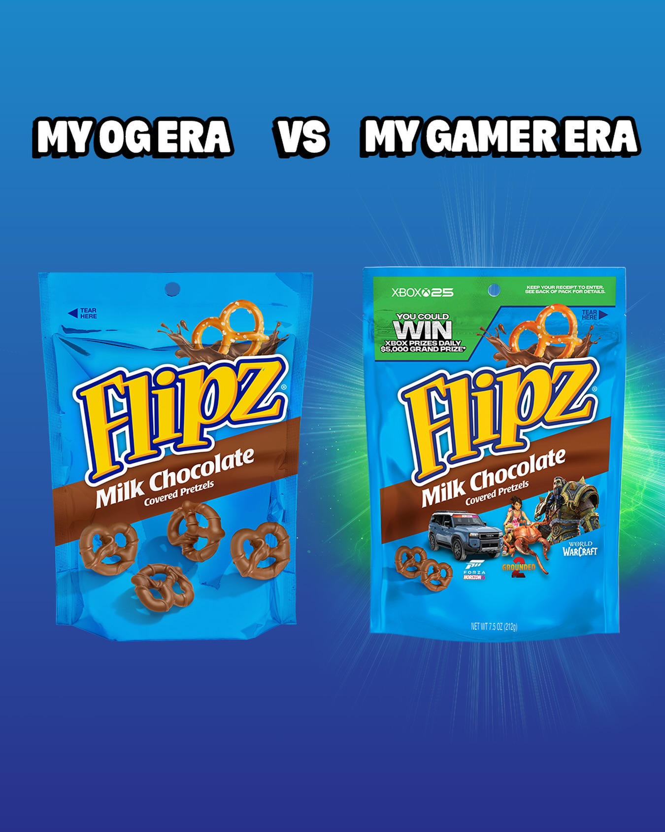 Flipz Facebook ad: Xbox Promotion - Flipz Chocolate Covered Pretzels | Flipz…
