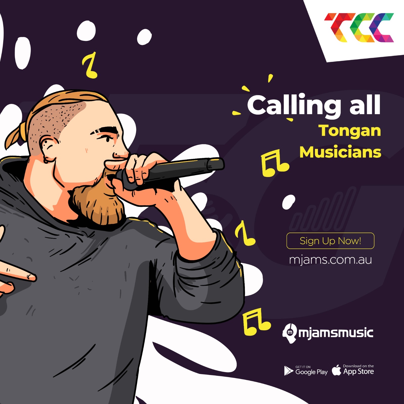 mJams Facebook ad: mJams Music