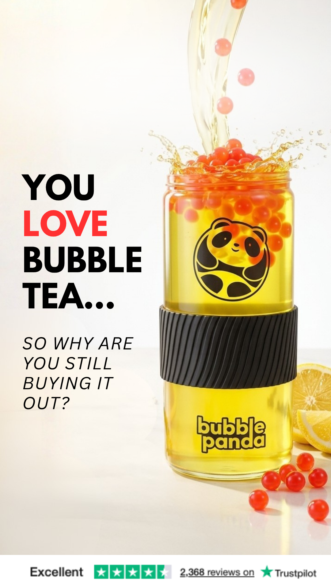 Bubble Panda Facebook ad