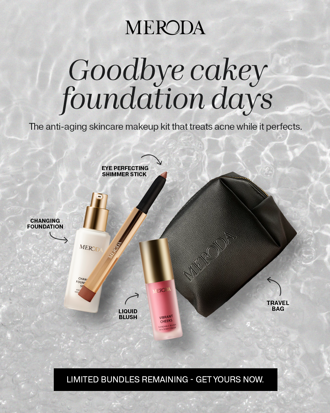 Meroda Cosmetics Facebook ad