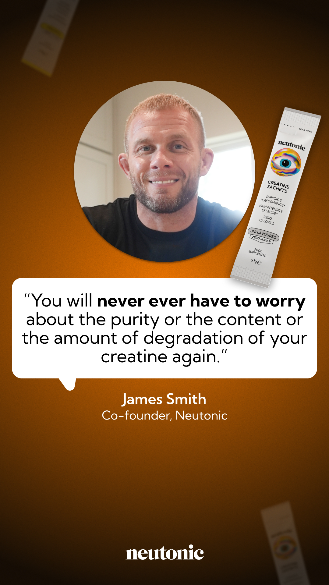 James Smith Facebook ad