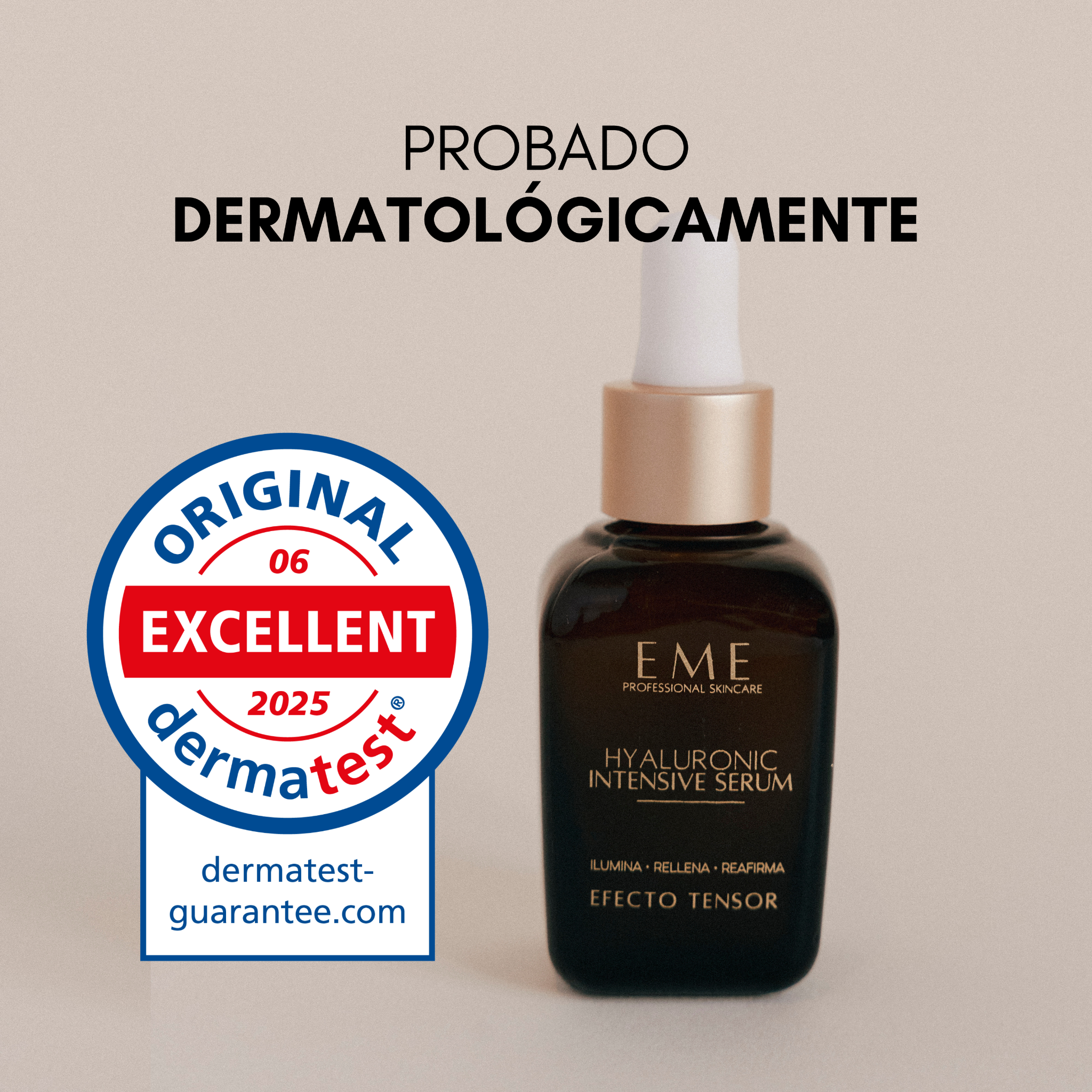 EME Professional Skincare Facebook ad: * Resultados reales.