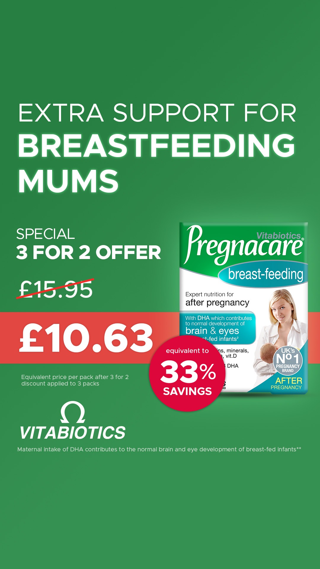 Vitabiotics Facebook ad
